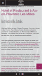 Mobile Screenshot of hotelarbois.com